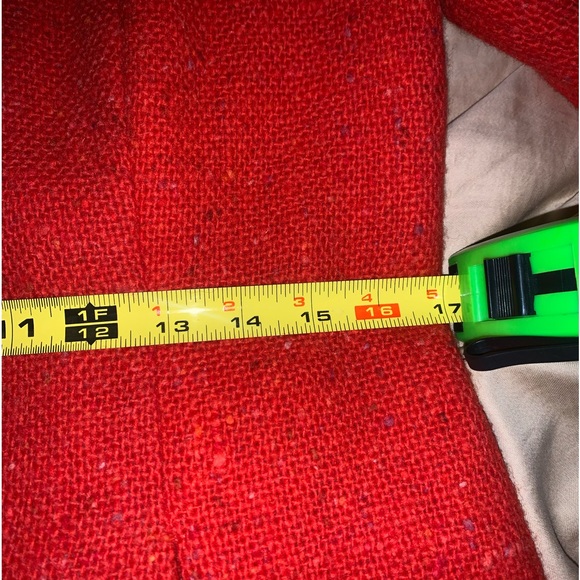 Geoffrey Beene red tailored coat - Picture 8 of 13